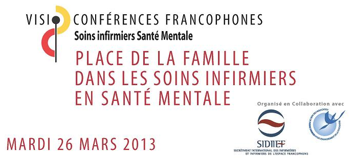 Visioconférence internationale sur la place de la famille dans les soins en santé mentale 