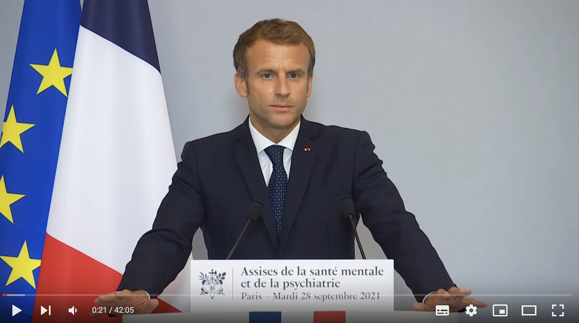 E. Macron annonce 30 mesures pour faire face à « l'urgence » en psychiatrie - Santé Mentale