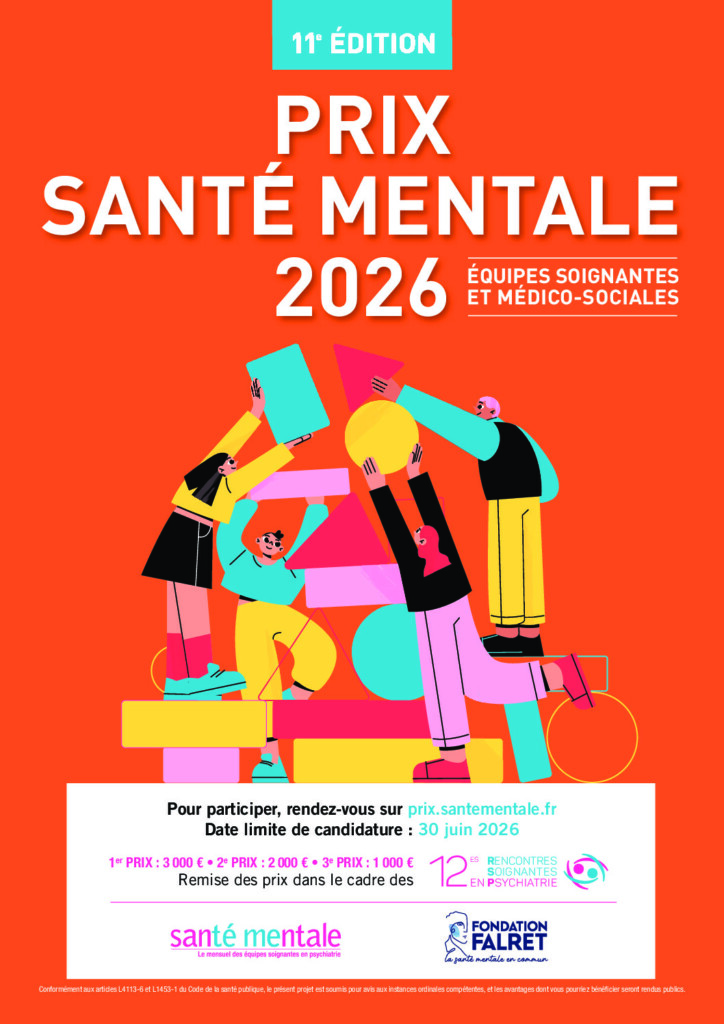 Prix Santé mentale 2026 : et les lauréats sont.