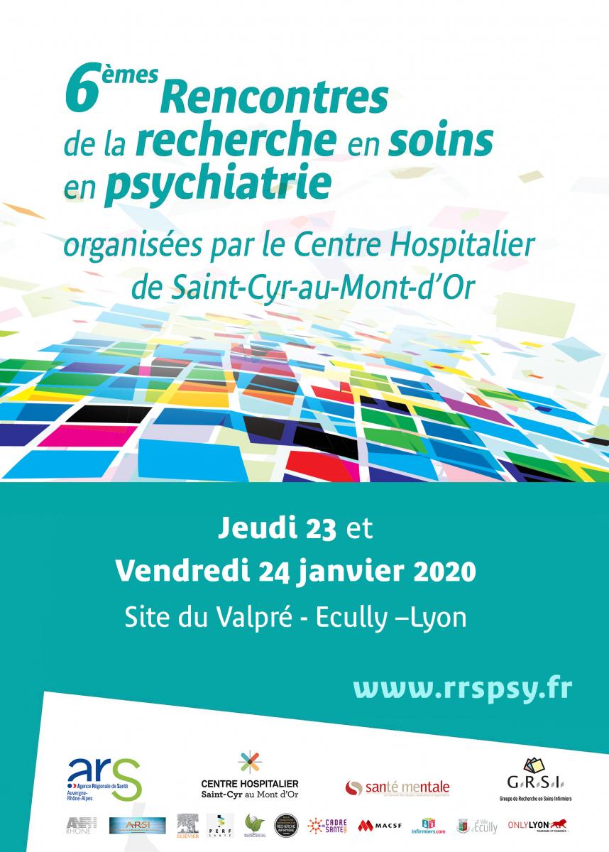 6èmes Rencontres de la recherche en soins en psychiatrie 6èmes Rencontres de la recherche en soins en psychiatrie
