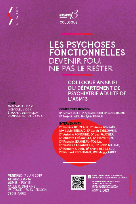 Les psychoses fonctionnelles : devenir fou, ne pas le rester Les psychoses fonctionnelles : devenir fou, ne pas le rester