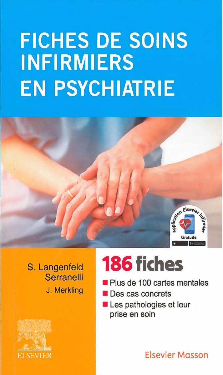Fiches de soins infirmiers en psychiatrie Fiches de soins infirmiers en psychiatrie