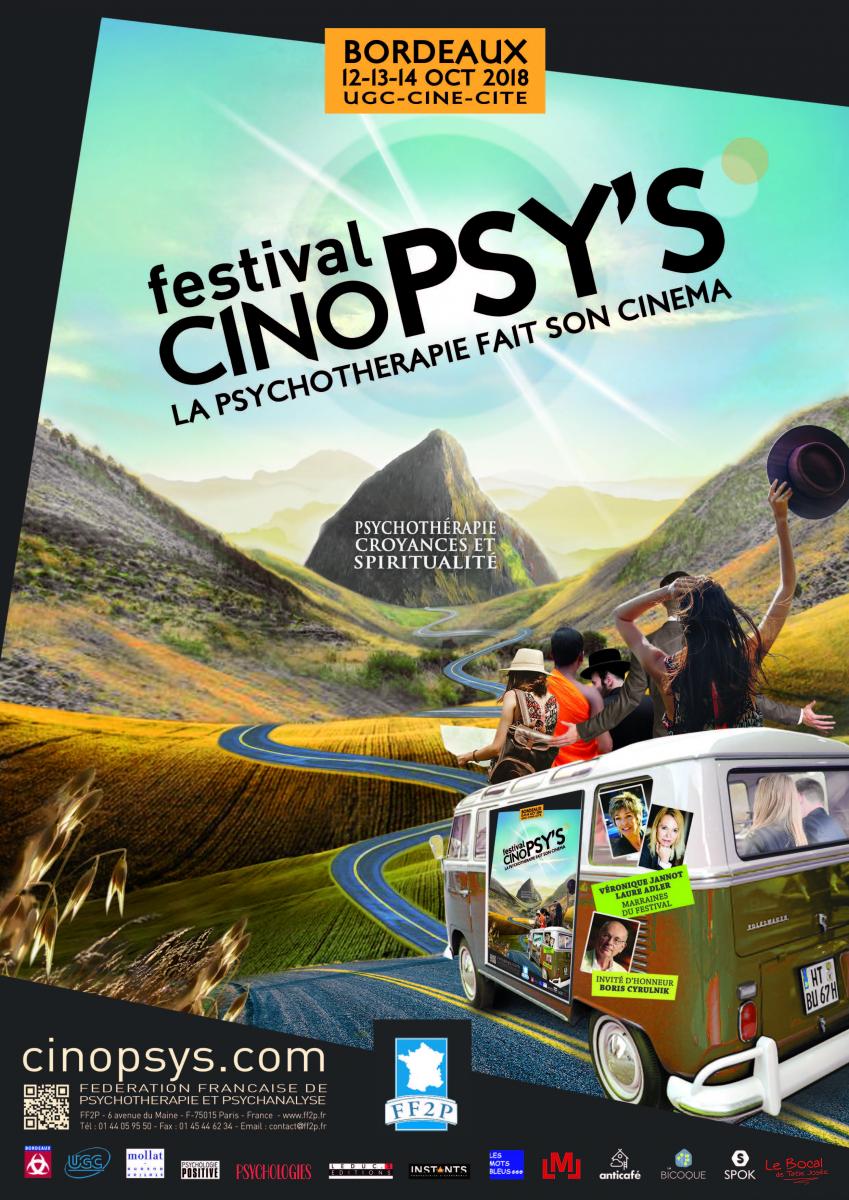 Cinopsy's 2018 : la psychothérapie fait son cinéma ! Cinopsy's 2018 : la psychothérapie fait son cinéma !