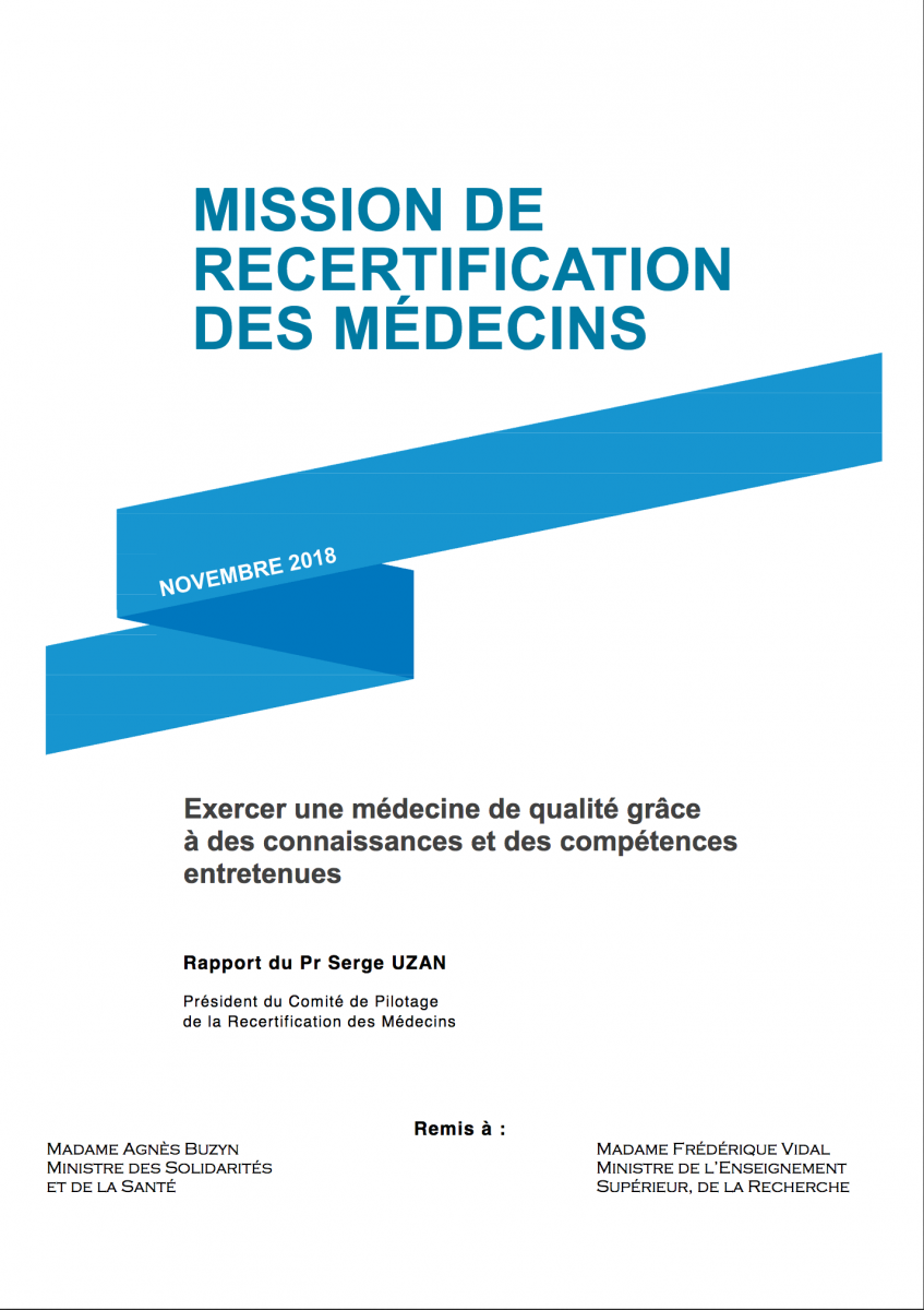 Recertifier les médecins tous les 6 ans Recertifier les médecins tous les 6 ans