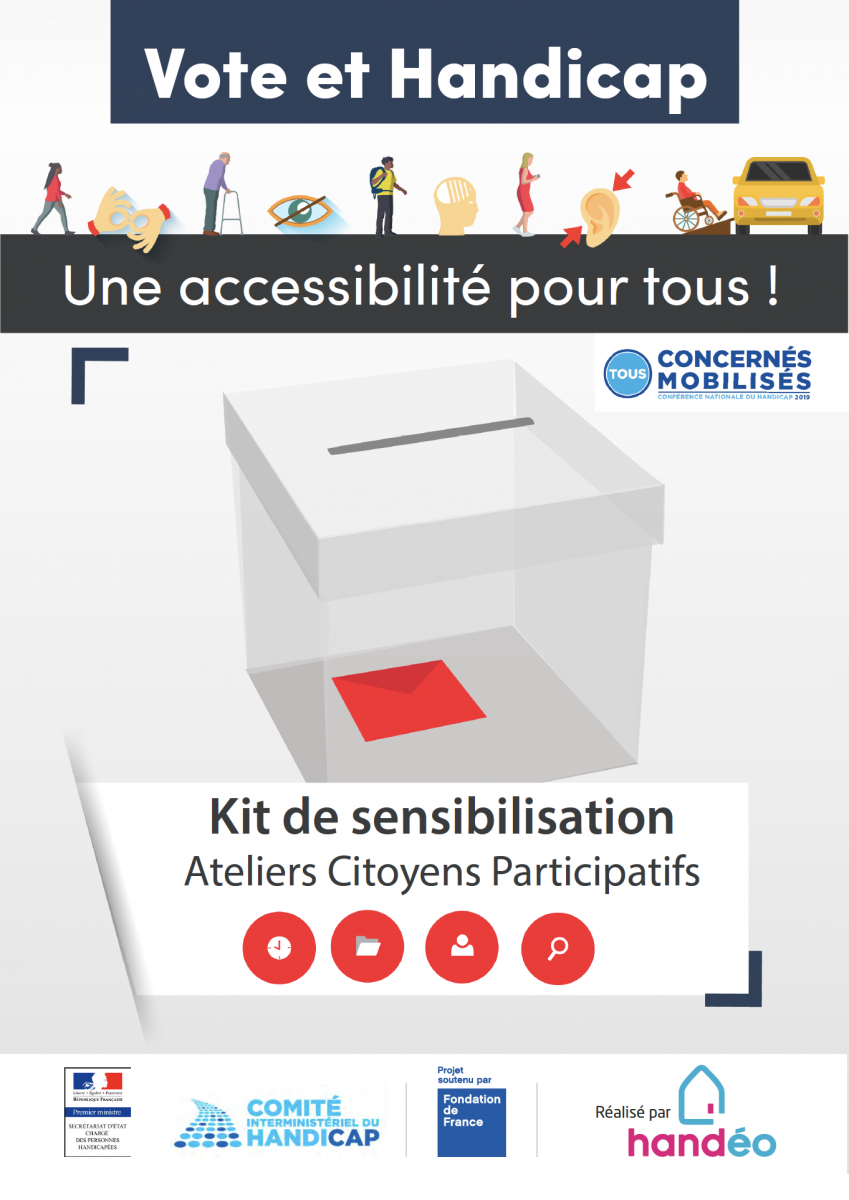 Un kit pour faciliter l'accès au vote des personnes handicapées Un kit pour faciliter l'accès au vote des personnes handicapées