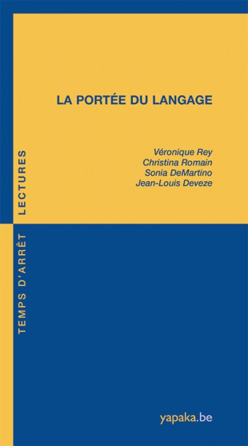 La portée du langage La portée du langage