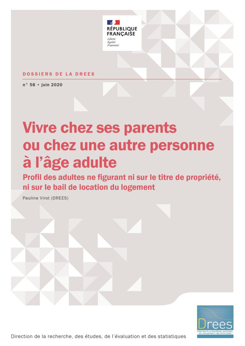 Vivre chez ses parents ou chez une autre personne à l’âge adulte. Vivre chez ses parents ou chez une autre personne à l’âge adulte.