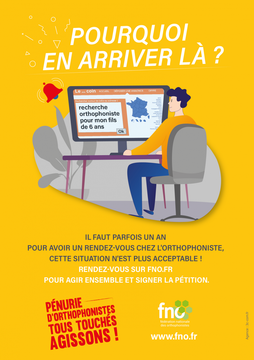 Un an pour un rendez-vous en orthophonie : signez la pétition ! Un an pour un rendez-vous en orthophonie : signez la pétition !