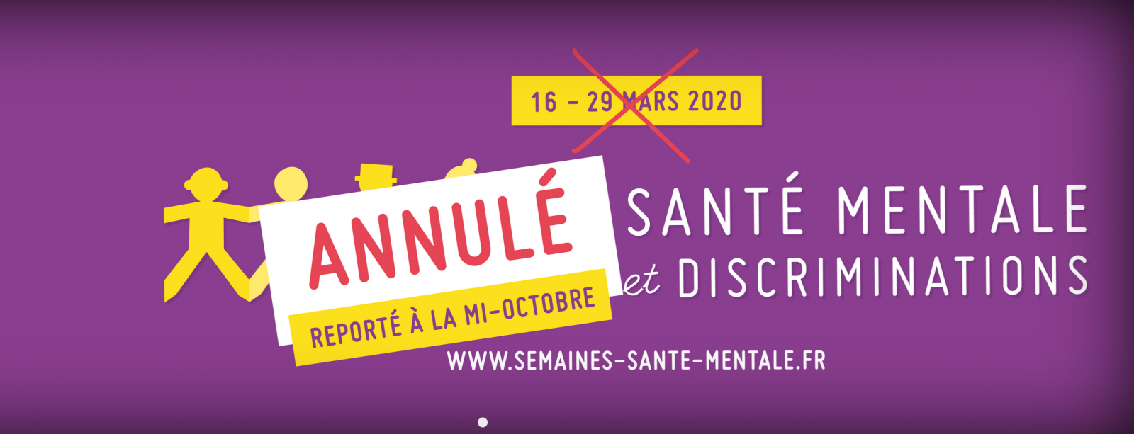 Les Semaines d’information sur la santé mentale reportées mi-octobre Les Semaines d’information sur la santé mentale reportées mi-octobre