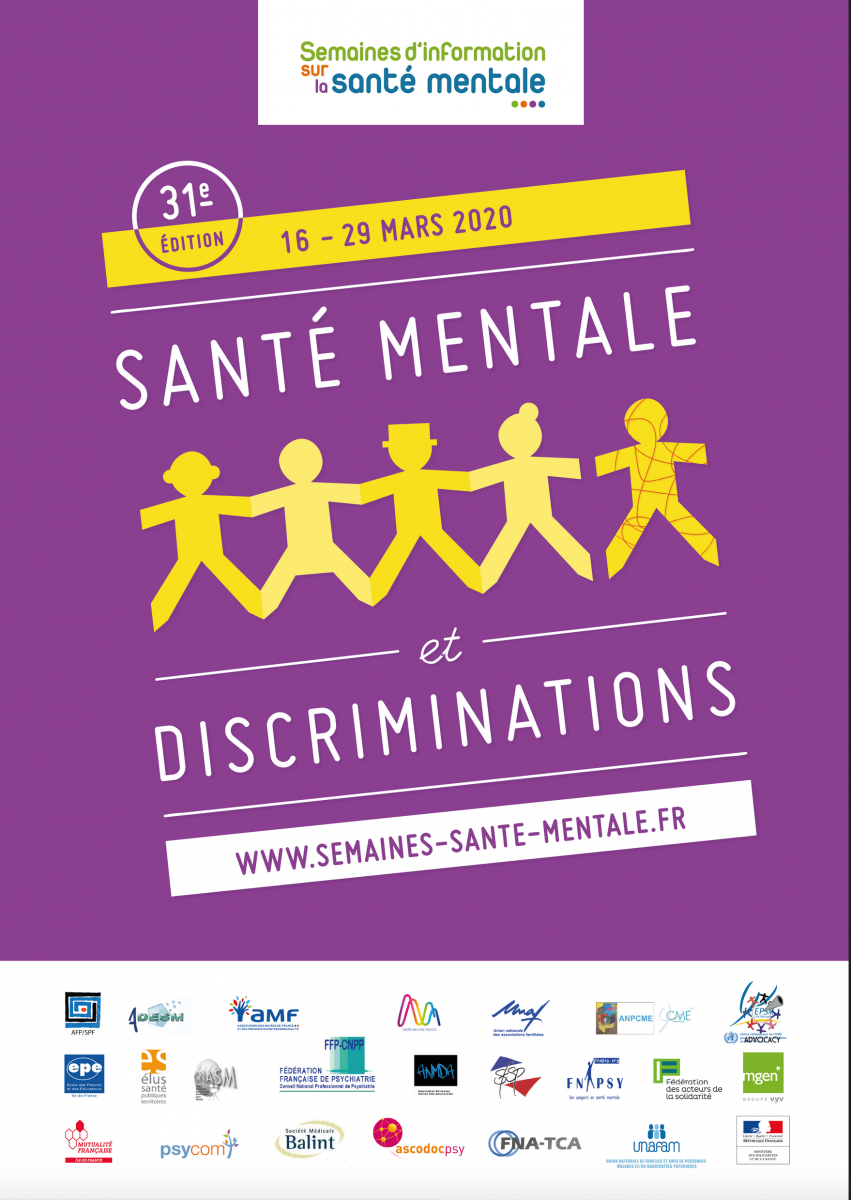Du 16 au 29 mars 2020 – Semaines d’information sur la santé mentale Du 16 au 29 mars 2020 – Semaines d’information sur la santé mentale