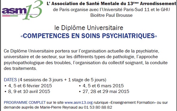 diplome universitaire tcc paris 5