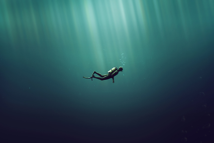 « Sous l'eau, mon corps est rassemblé » « Sous l'eau, mon corps est rassemblé »