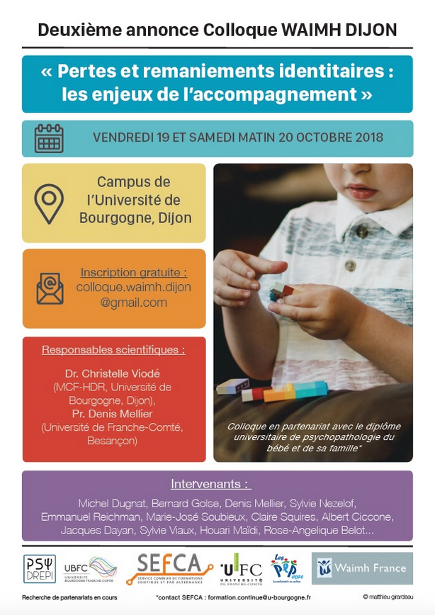 Pertes et remaniements identitaires : les enjeux de l'accompagnement Pertes et remaniements identitaires : les enjeux de l'accompagnement
